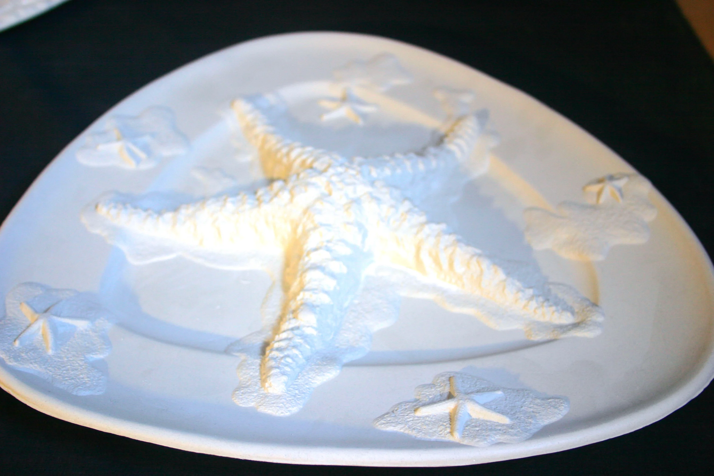 Starfish Platter - Five Section Porcelain Starfish Platter photo 4
